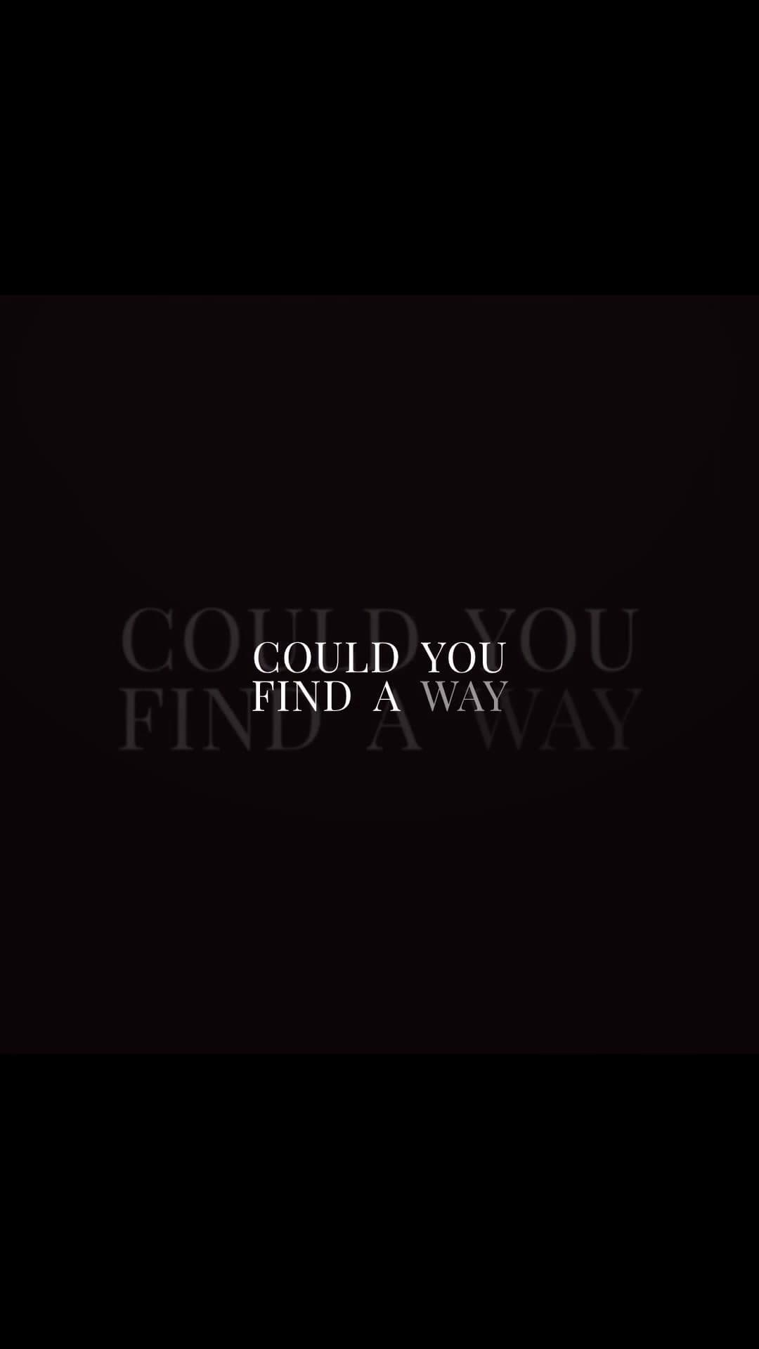 Fading Lyric Cards, a fading lyric cards video
