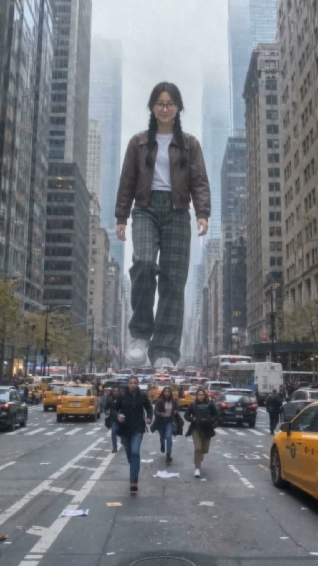 Giant in the City, a giant in the city video