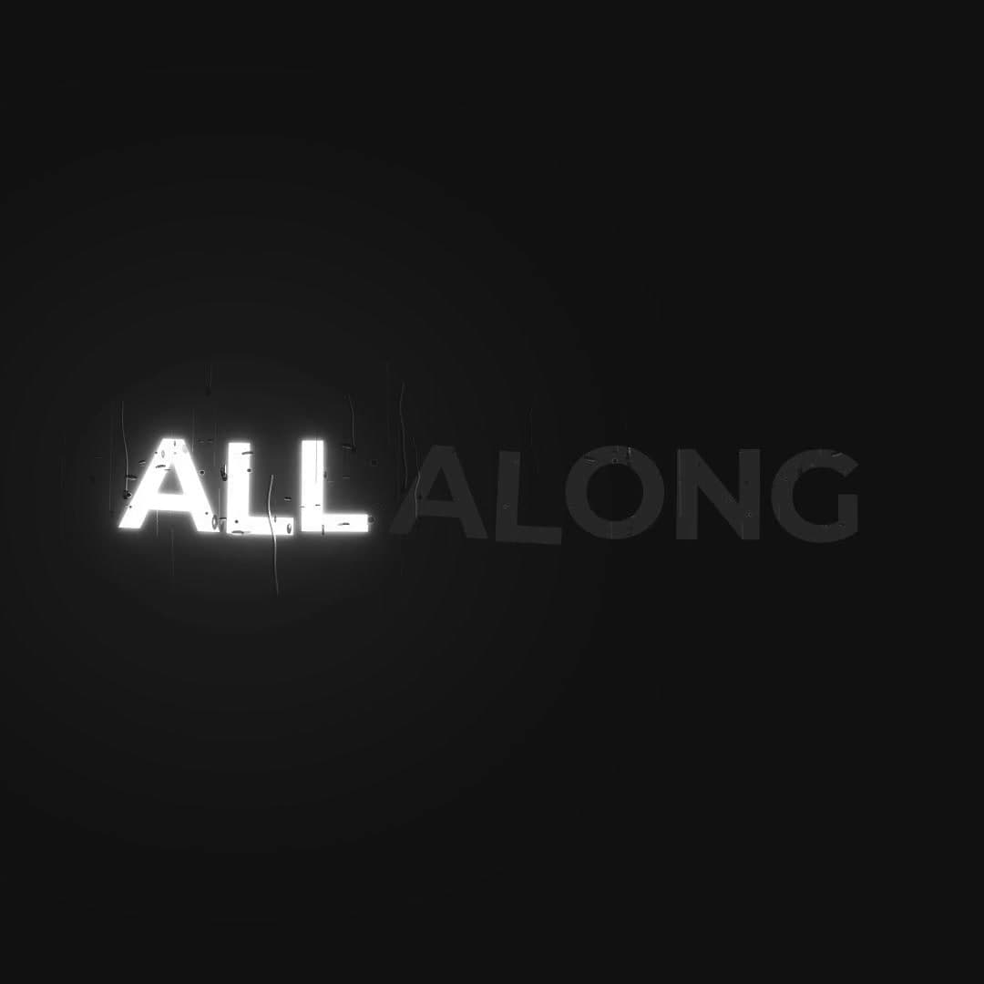 Glowing Lyrics, a glowing lyrics video