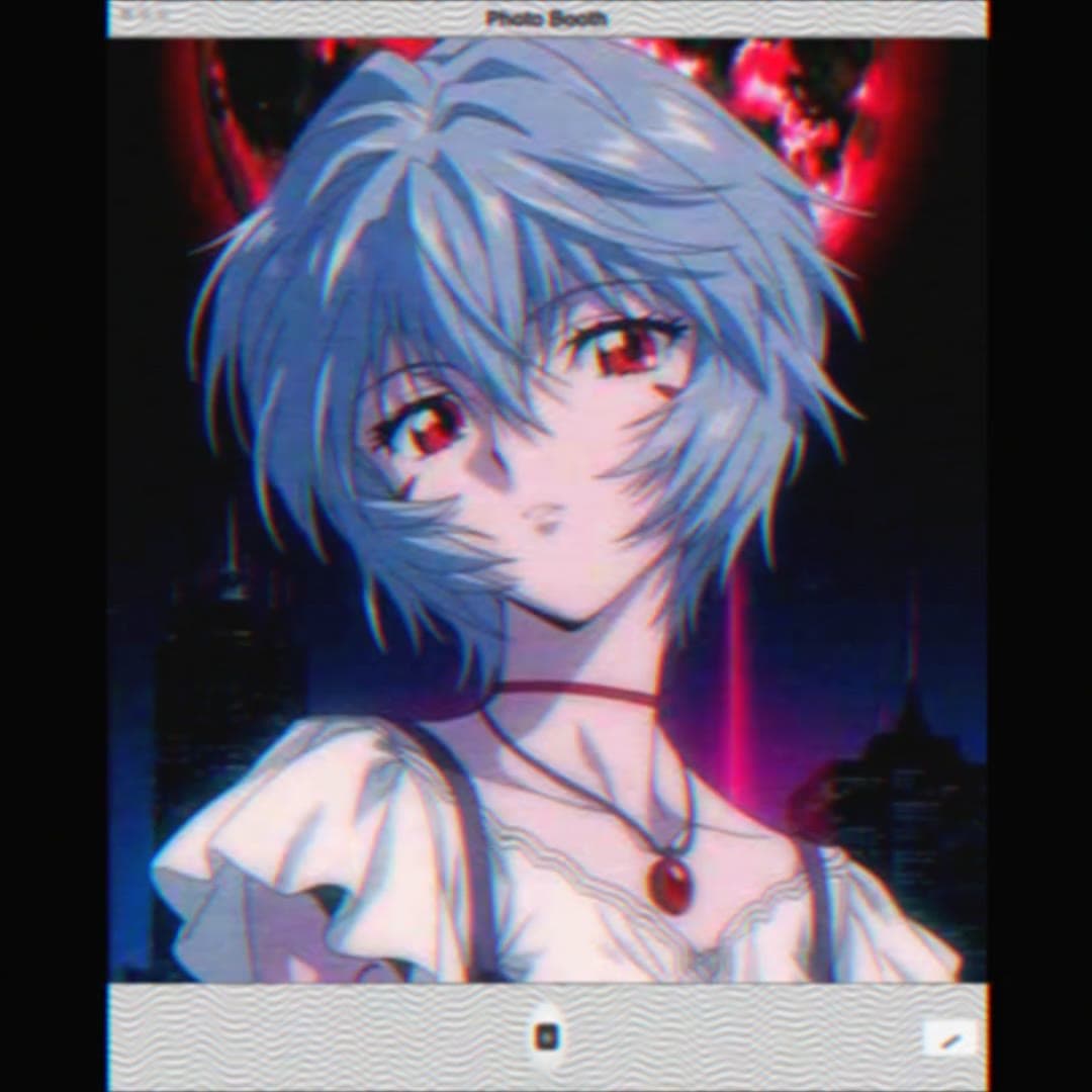 Photo Booth Glitch Edit · supplied reference, a photo booth glitch edit video
